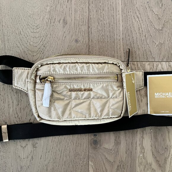 Michael Kors Chapaigne Gold Belt Bag - Picture 3 of 8